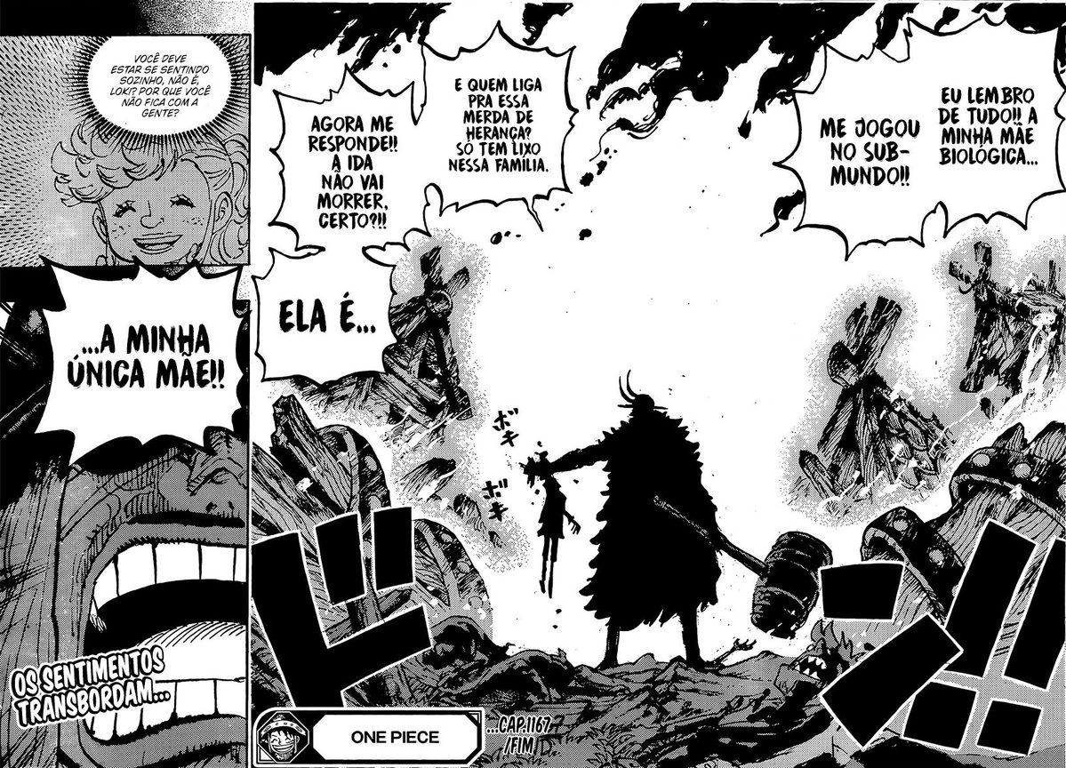 braiazx's tweet image. ODA ESCREVENDO UM DOS MELHORES PERSONAGENS DA OBRA !!!! 

#ONEPIECE1167