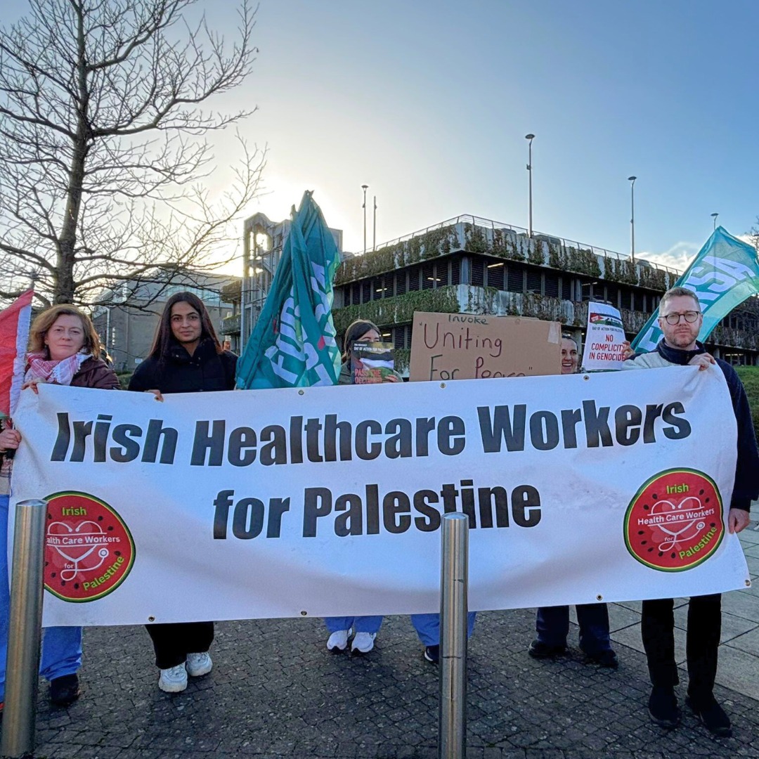 forsa_union_ie's tweet photo. Workplace Day of Action for Palestine 🇵🇸 🇮🇪

From County Halls to Hospitals to Libraries, and the Fórsa National Executive, trade unionists around the country stood with people of Palestine. Today and every day. https://t.co/cCL2B8bsJW