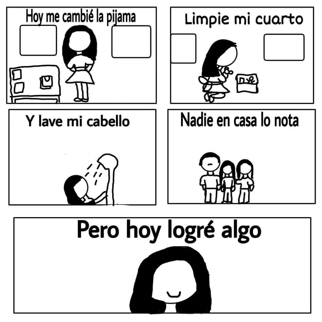 Hoy logré algo ❤️‍🩹🍃