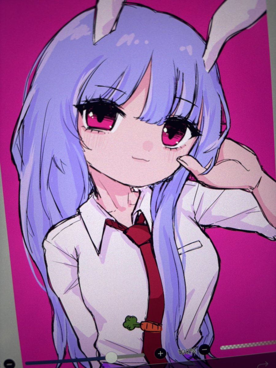 目に優しい気がしてiPhoneにグレースケールをかけているので、この絵もくすみカラーに見える