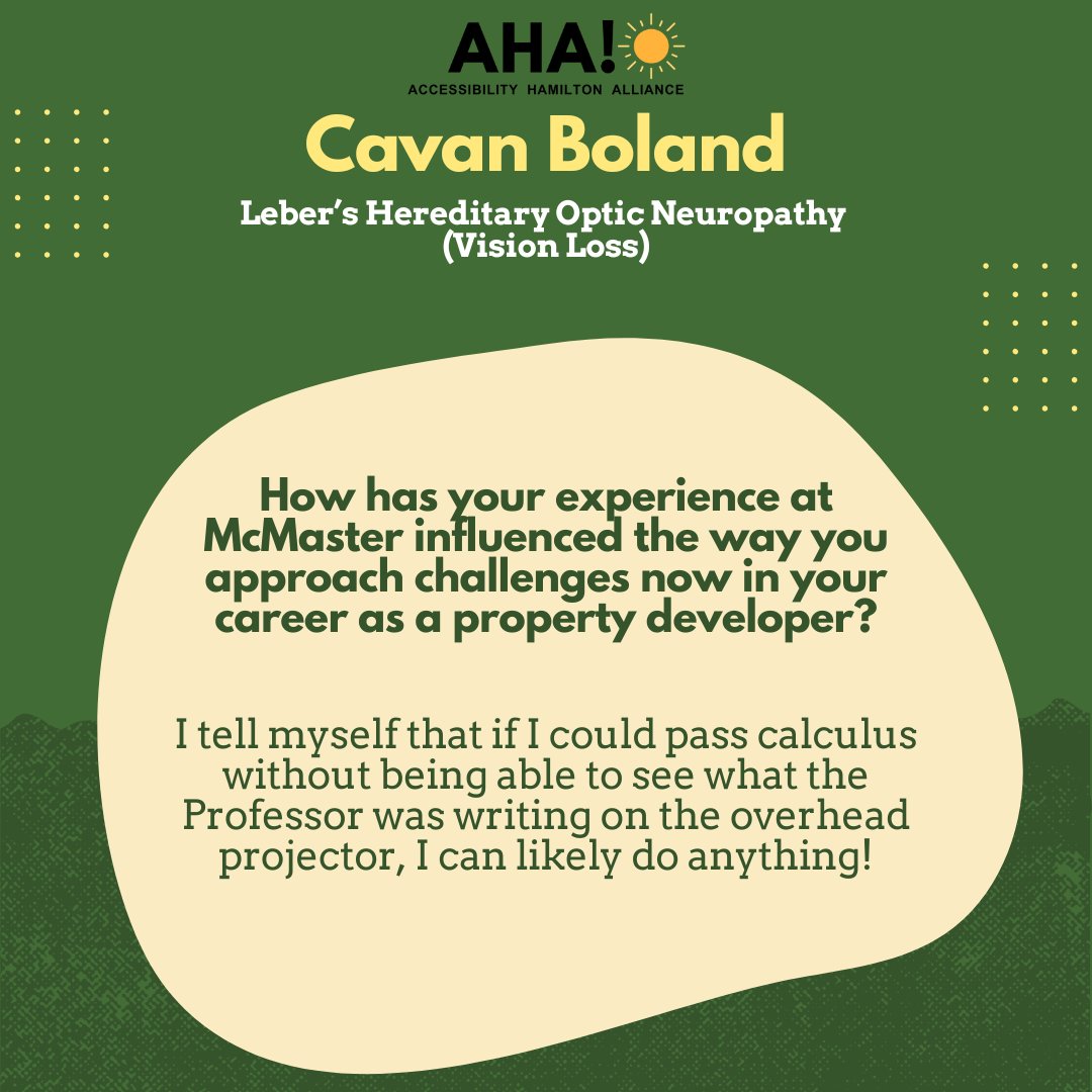 Accessibility Hamilton Alliance tweet media