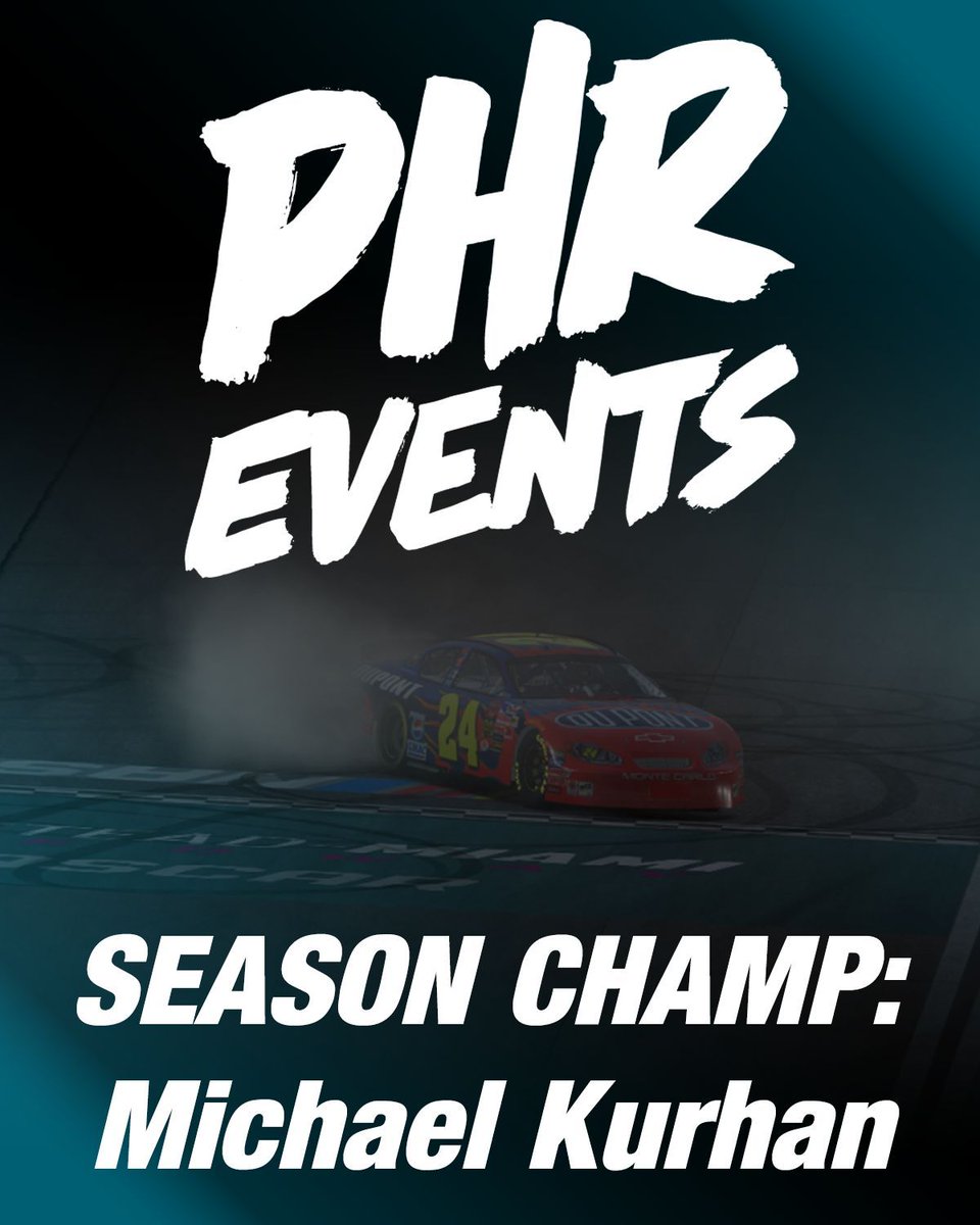 This week, Michael Kurhan took home the championship in the inaugural mini-season of PHR Events after his fourth victory! We appreciate all those who were able to race with us this season, and we hope to continue racing in 2026!