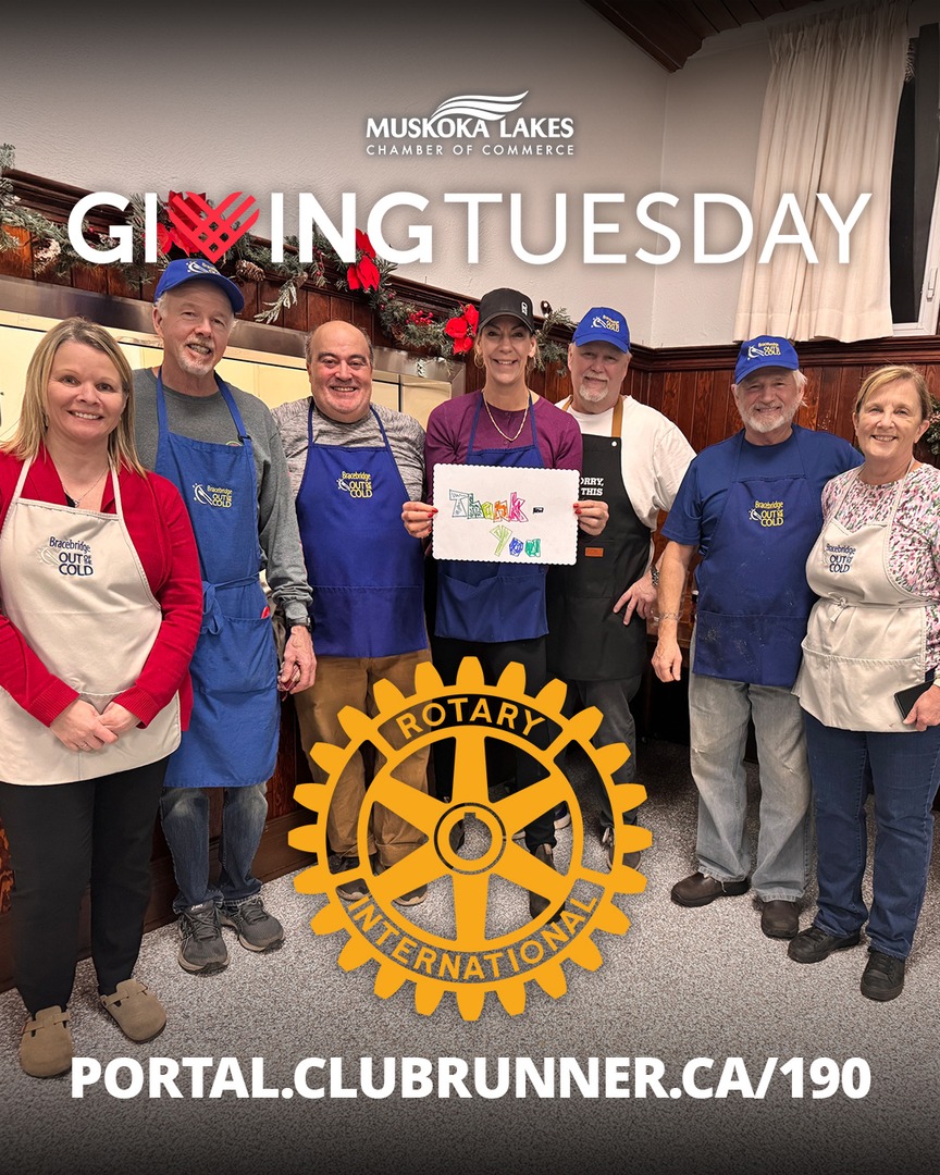 The Bracebridge Muskoka Lakes Rotary Club fuel projects that strengthen our communities—locally and globally. Fuel strength here portal.clubrunner.ca/190
