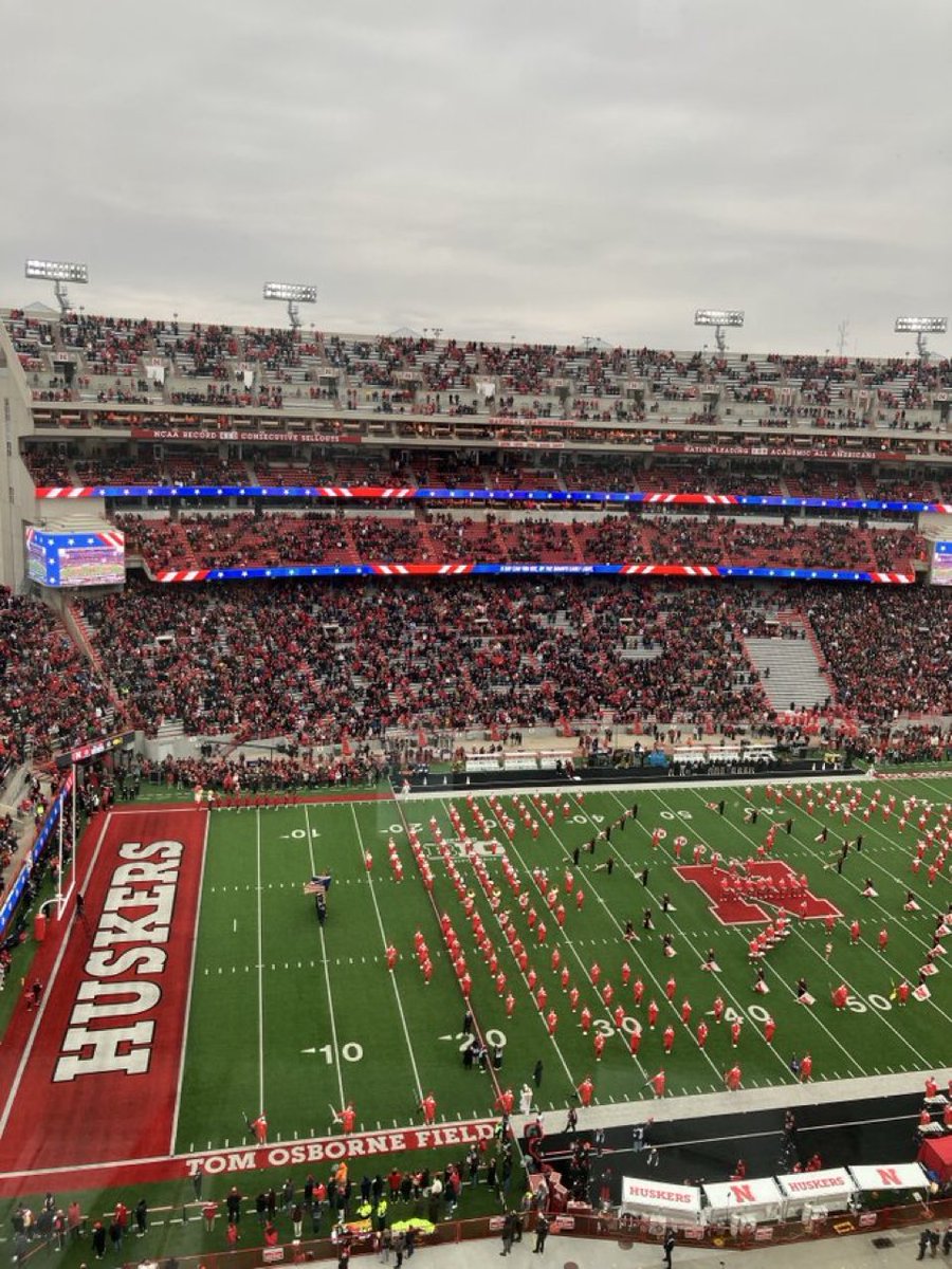 HawkGuyEnjoyer's tweet photo. Nebraska claiming this as a sell out just goes to show how fake that “streak” is 😂😂😂 https://t.co/BaiejYGabC
