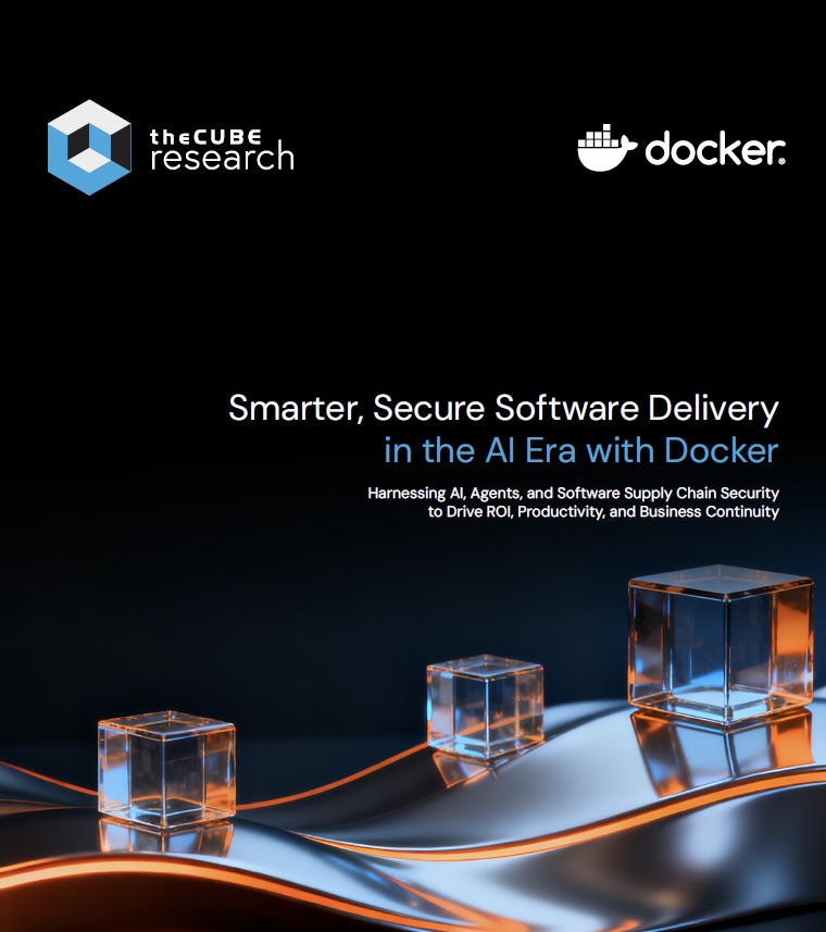Docker's tweet image. Securing your software supply chain works best when it’s built in - not bolted on later.

New research from theCUBE shows that with Docker:
 - 95% improved CVE remediation
-  92% reduced app security risk
-  97% met compliance goals faster

Security should be part of app dev…