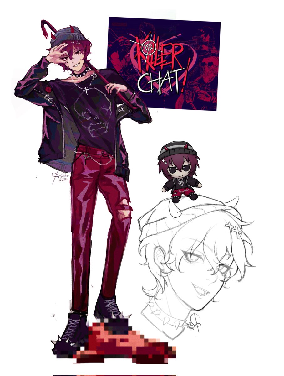 RONIN DONE

I want to draw the rest of Killer Chat atp
