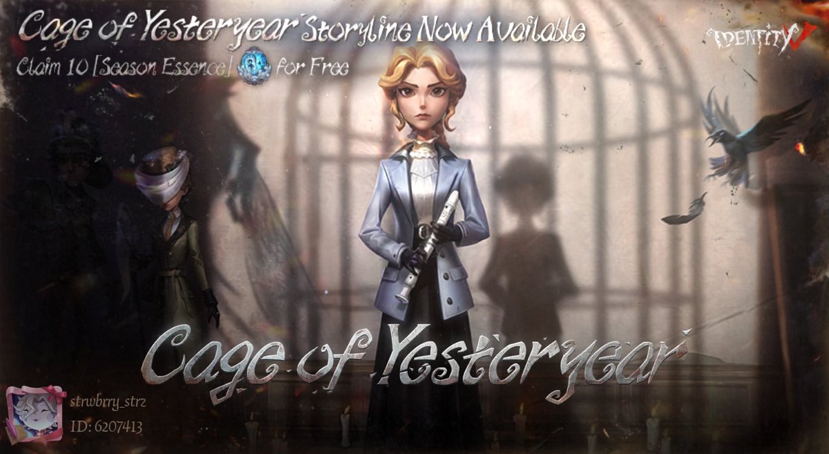 dragonbushtea's tweet photo. I'm playing Identity V. Fancy a game? https://t.co/zREnoE7LnL