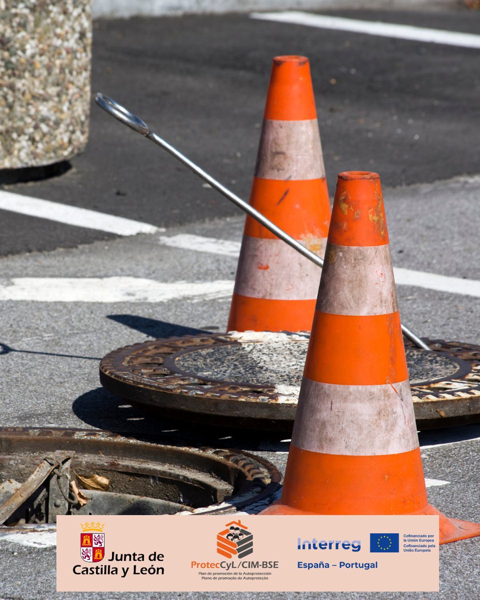 🇪🇸 En días grises, presta más atención a señalizaciones y zonas en obras.

🇵🇹 Em dias nublados, redobre a atenção em zonas de obras.
#ProtecCyL #CIMBSE #SeguridadUrbana