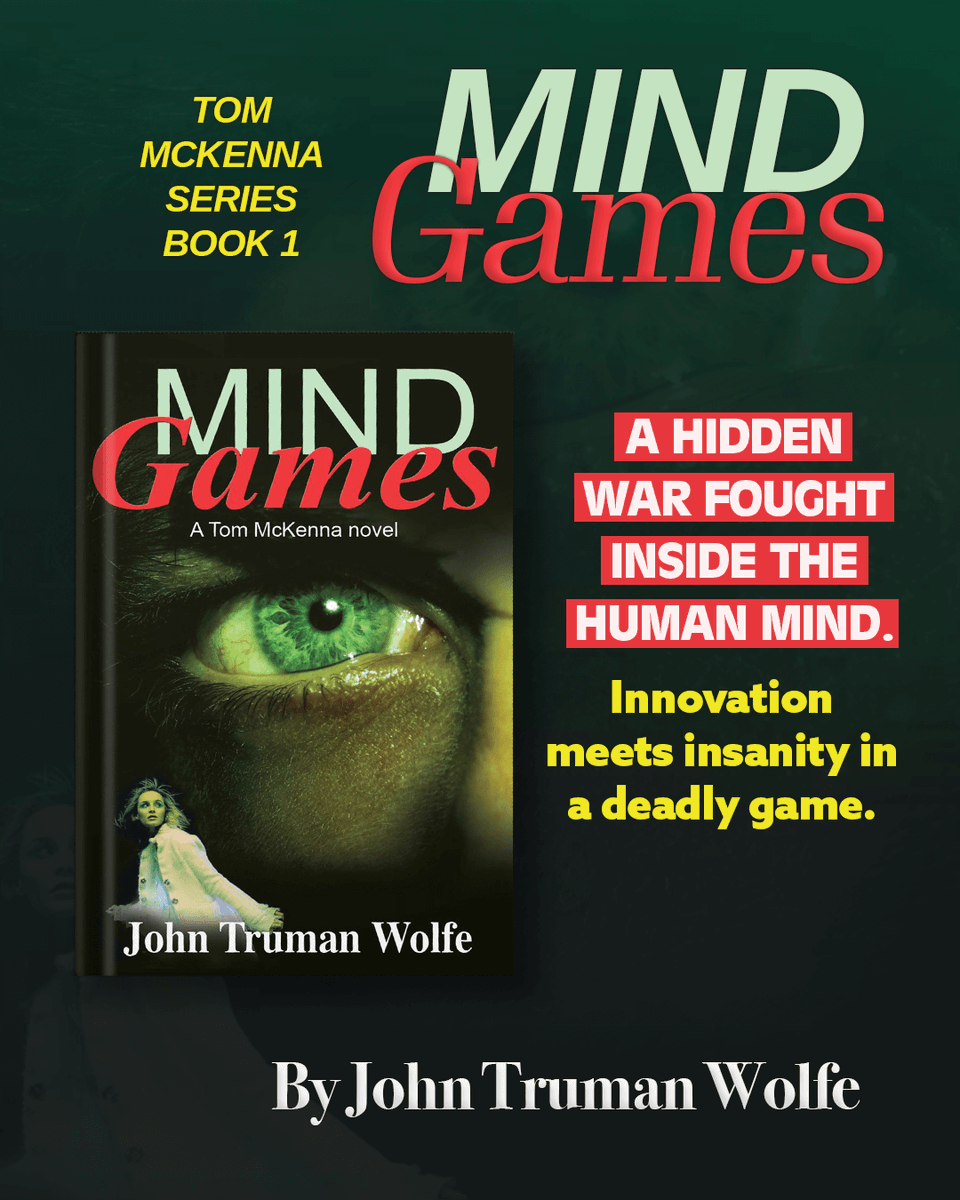 DailyBookBlogs's tweet image. A biotech genius. An invisible stalker. A PI who knows too much. Mind Games pulls you deep into the CIA’s most secret program and the shadows of the mind. By @JohnTrumanWolfe

Available on - amzn.to/49izFre