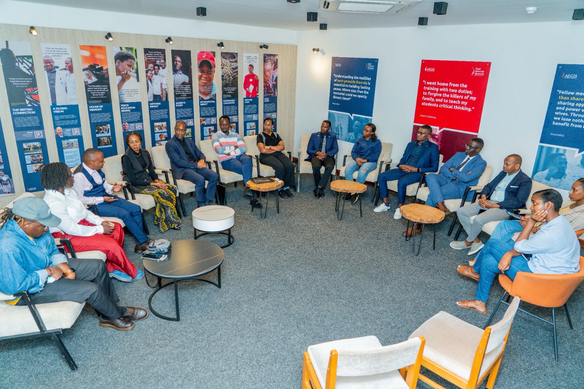 YouthConnektAf's tweet photo. The council members visited the @Kigali_Memorial , a deeply moving and grounding experience that honored Rwanda’s history.

As they reflected on the role of youth in the 1994 Genocide against the Tutsi both those were perpetrators of the Genocide  and those who bravely resisted, survived, and helped rebuild the nation, the Advisors drew powerful lessons on the responsibility of young leaders. 

This moment reinforced the purpose of the Council: to embody integrity, courage, harmony and unity as they contribute to shaping policies and programs that empower young people across Africa.