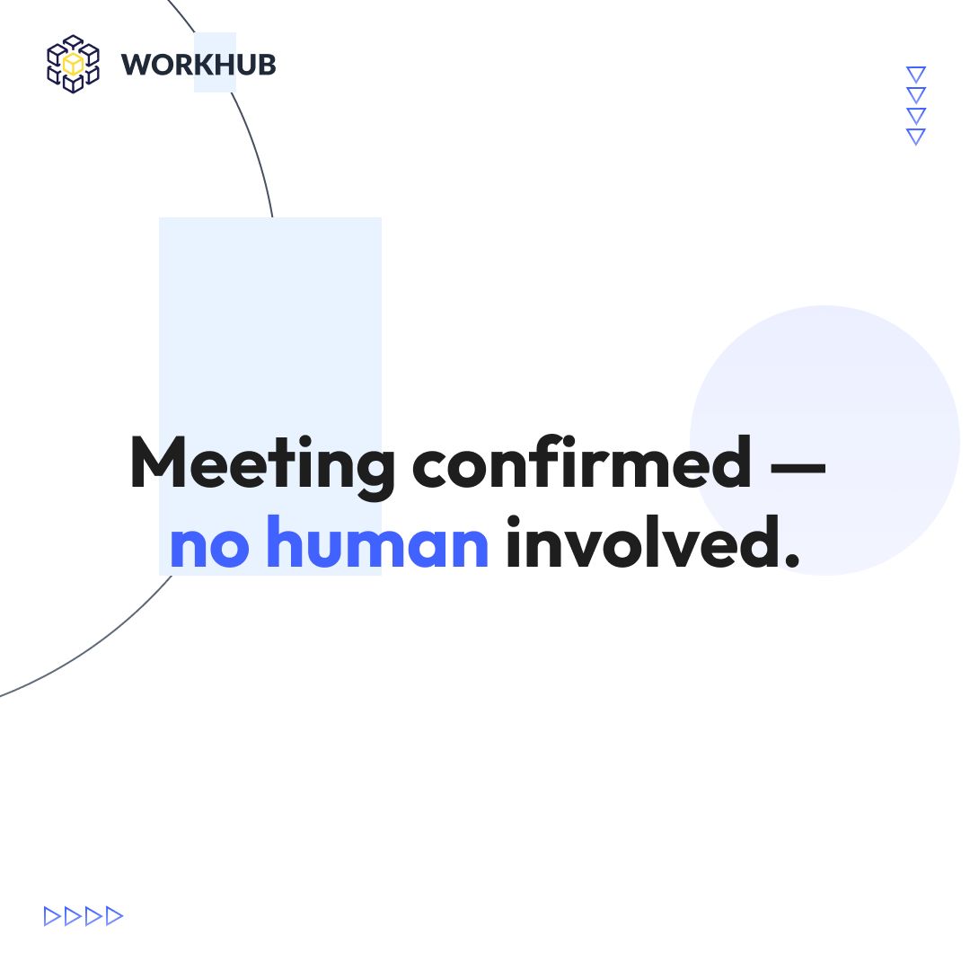 WorkHubOfficiaI's tweet image. No more “Does 3 PM work for you?” back-and-forth.
WorkBot connects with Google Calendar and books it — instantly. 📆

Smart AI scheduling that saves time, sanity, and energy.