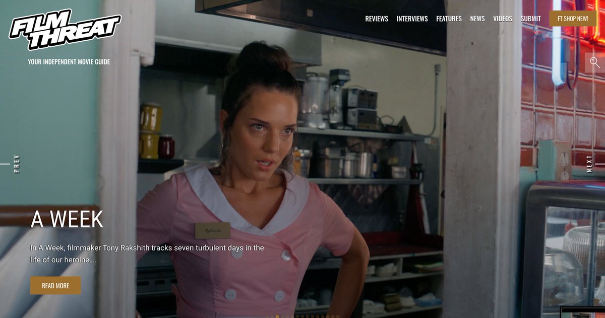 FilmThreat's tweet image. “On Thursday, she starts her workday with a black eye… She ‘fell down.’” Alan Ng observes the turbulence of A Week.
filmthreat.com/reviews/a-week… #SupportIndieFilm #AWeek #Short #Drama