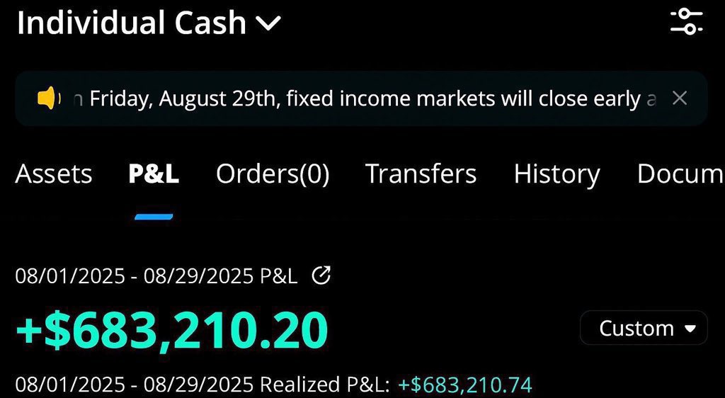 I AM OFFICIALLY RESTARTING THE $1,000 TO $1,000,000 $SPY CHALLENGE NEXT MONDAY! 💸

I’M GOING TO RESTART AND LET EVERYONE FOLLOW MY EXACT TRADES FOR COMPLETELY FREE IN A PRIVATE X GROUP CHAT! 🦅

LIKE, REPOST, &amp; COMMENT “$1K” TO BE ADDED! ❤️‍🔥

YOU MUST BE FOLLOWING ME TO JOIN! ☢️
