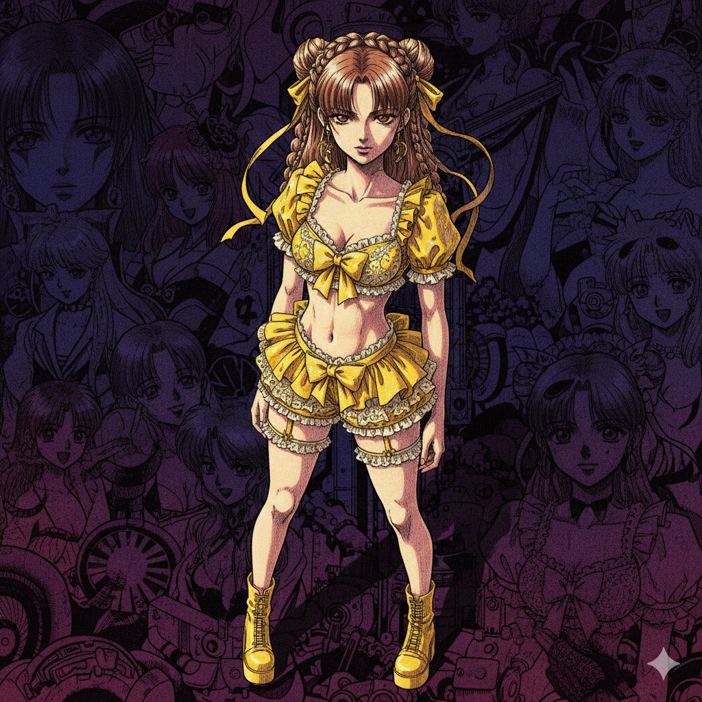 AI__PHY's tweet image. QT Some Yellow 
#AIart #GenerativeAI #digitalart