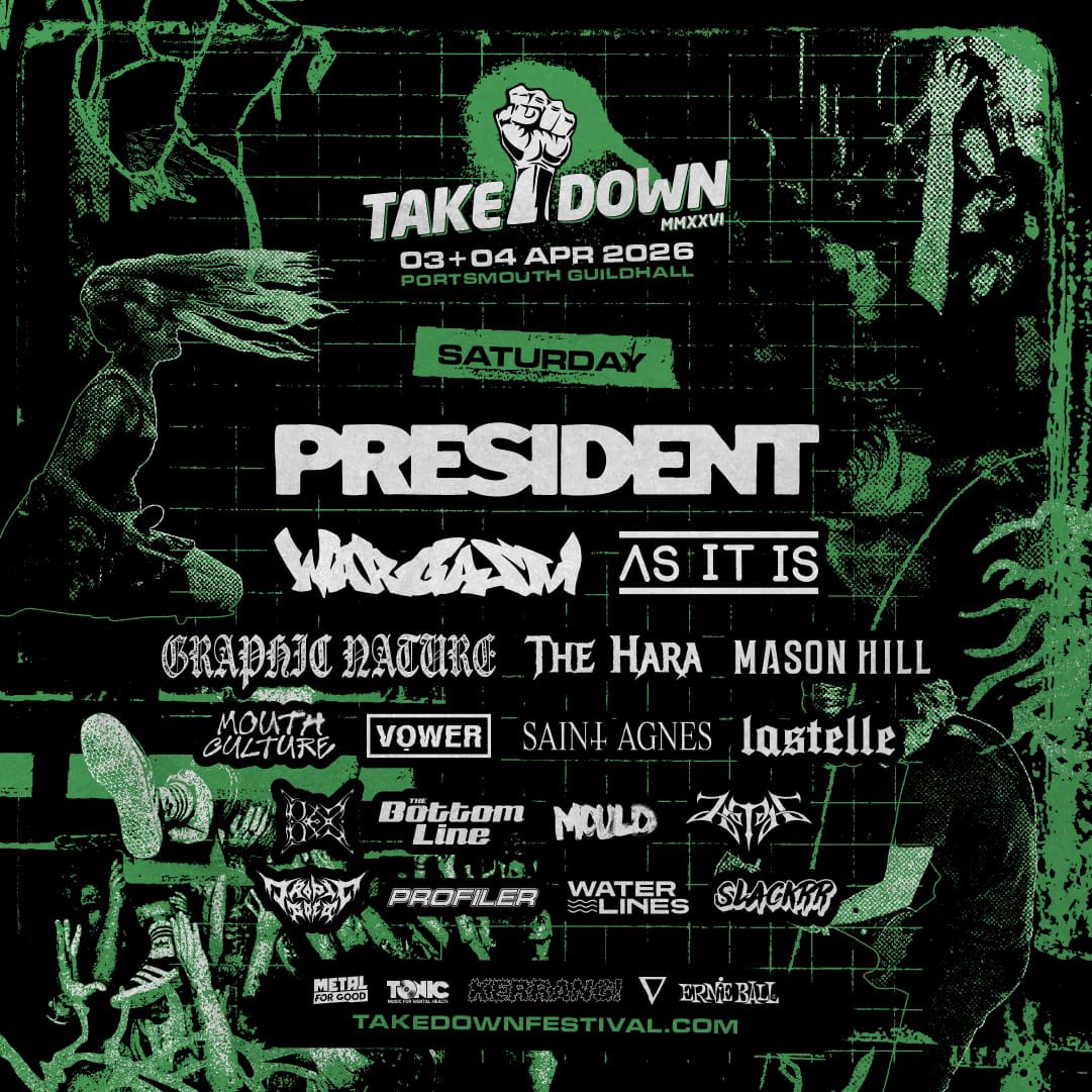 ASITISofficial's tweet photo. T/\\\KEDOWN FESTIVAL 2026. 

Our first time back in Portsmouth in over 12 years. 

New set. New songs. 

See you there? https://t.co/F8vy6OvhKC