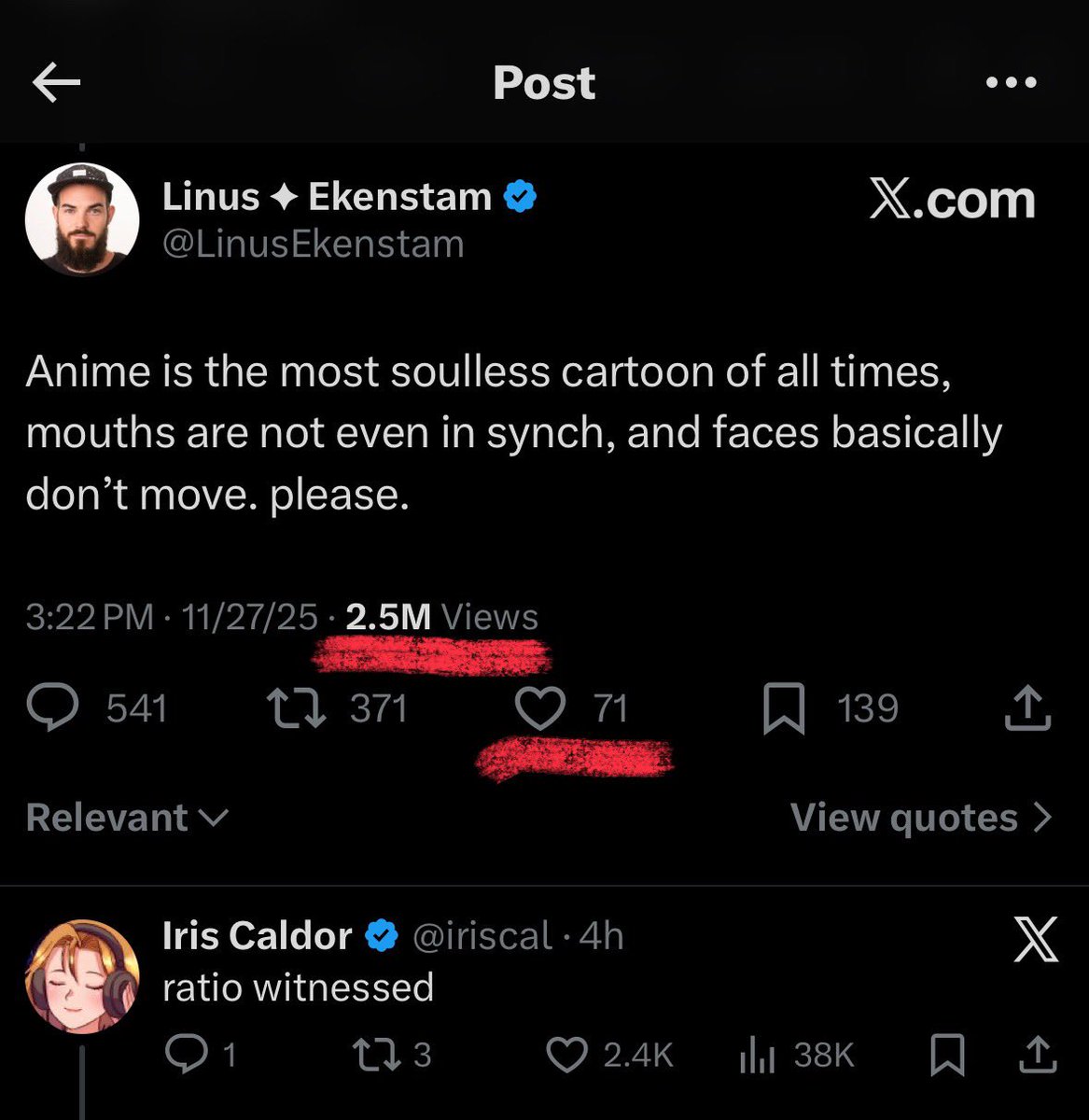 conqwester's tweet image. This is funny af to think about lmao, Out of 2.5 MILLION people.., Only 70 agree with you? That speaks absolute VOLUMES on this take. Ratio was indeed witnessed.