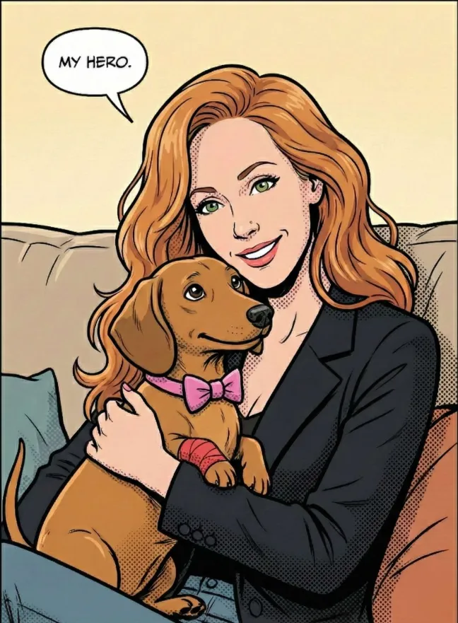 LunaOnCardano's tweet image. Hi @TamaraHaasen 
We made this for you and Luna for Thanksgiving! 
Please give Luna a big cuddle from all of us
we’re cheering for her every single day! 🐾
She’s our little hero too! 👑🐶

She has truly brought the whole Cardano community together with love and hope. 🐾