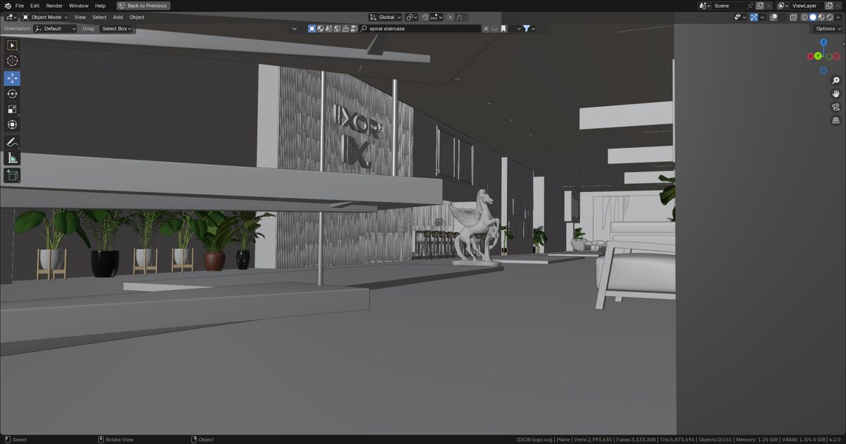 Blazebrandz's tweet image. Here goes viewport images for the environment of a product animation I am working on. I decided to go all out on the environment.. This will probably pass as both an archviz project and also a product animation project.
Excited for the next steps
#Blender3D #render #architecture