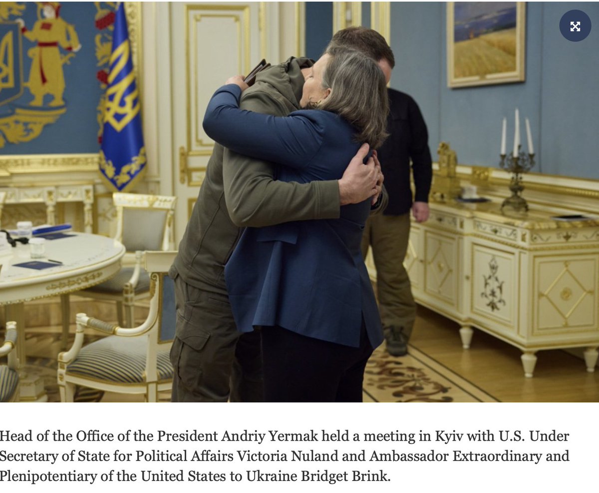 realDianaWest's tweet image. In Victoria Nuland&apos;s arms here -