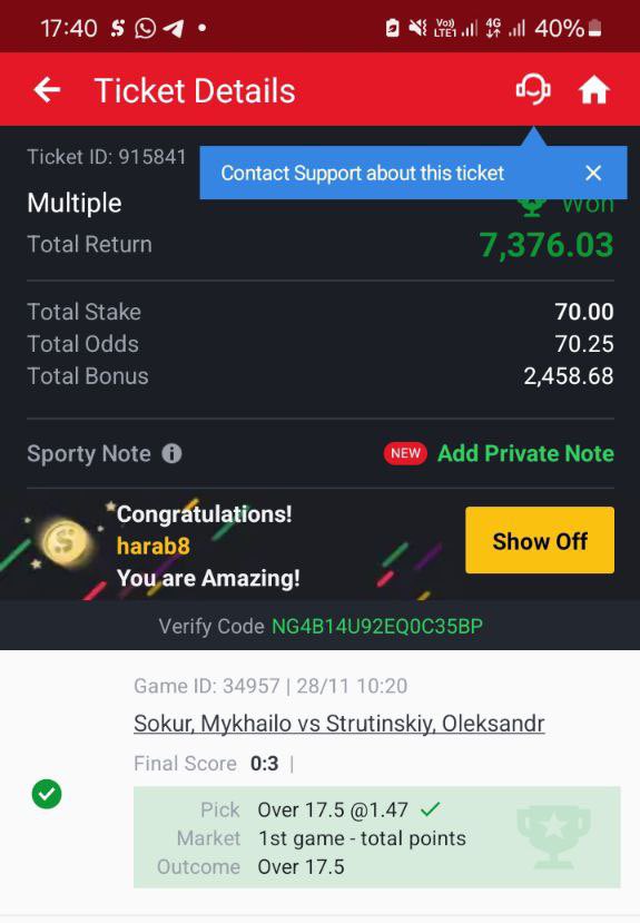 VecthorTips's tweet image. See winning tickets weh followers send me

Congratulations