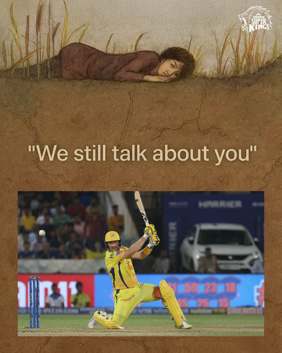 ChennaiIPL's tweet image. A lion who lives in our minds rent-free! 🦁🥹

#SuperMemeSquad