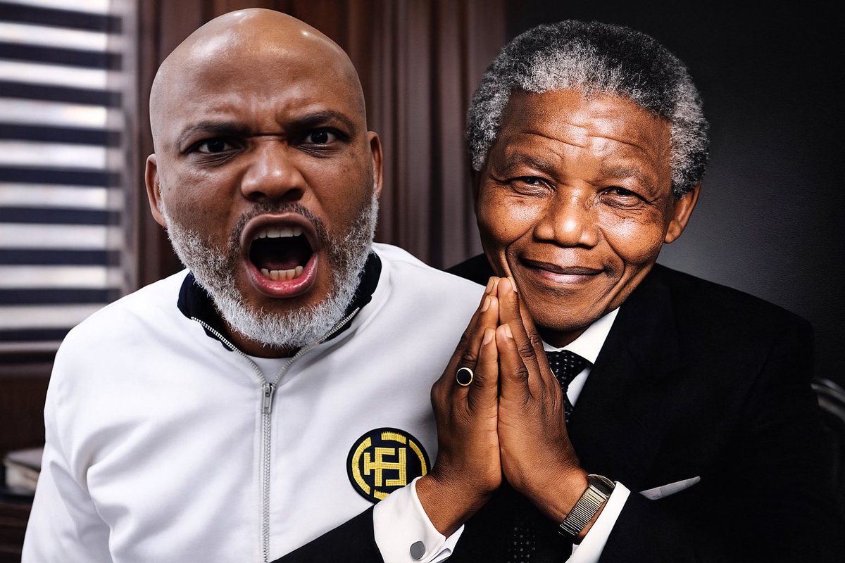 Stop comparing Kanu to Mandela. The two men do not belong in the same moral universe. There is no equivalence, no parallel and no shared foundation of integrity or leadership philosophy. To draw a line between them is to distort history.
Nelson Mandela rose from the brutality of