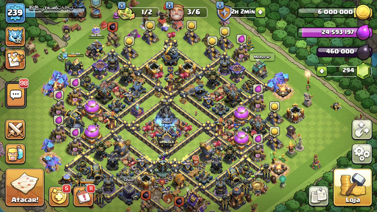 jefinho_1909's tweet photo. #TheRealTownHall @ClashofClans https://t.co/3akZMDhdCn