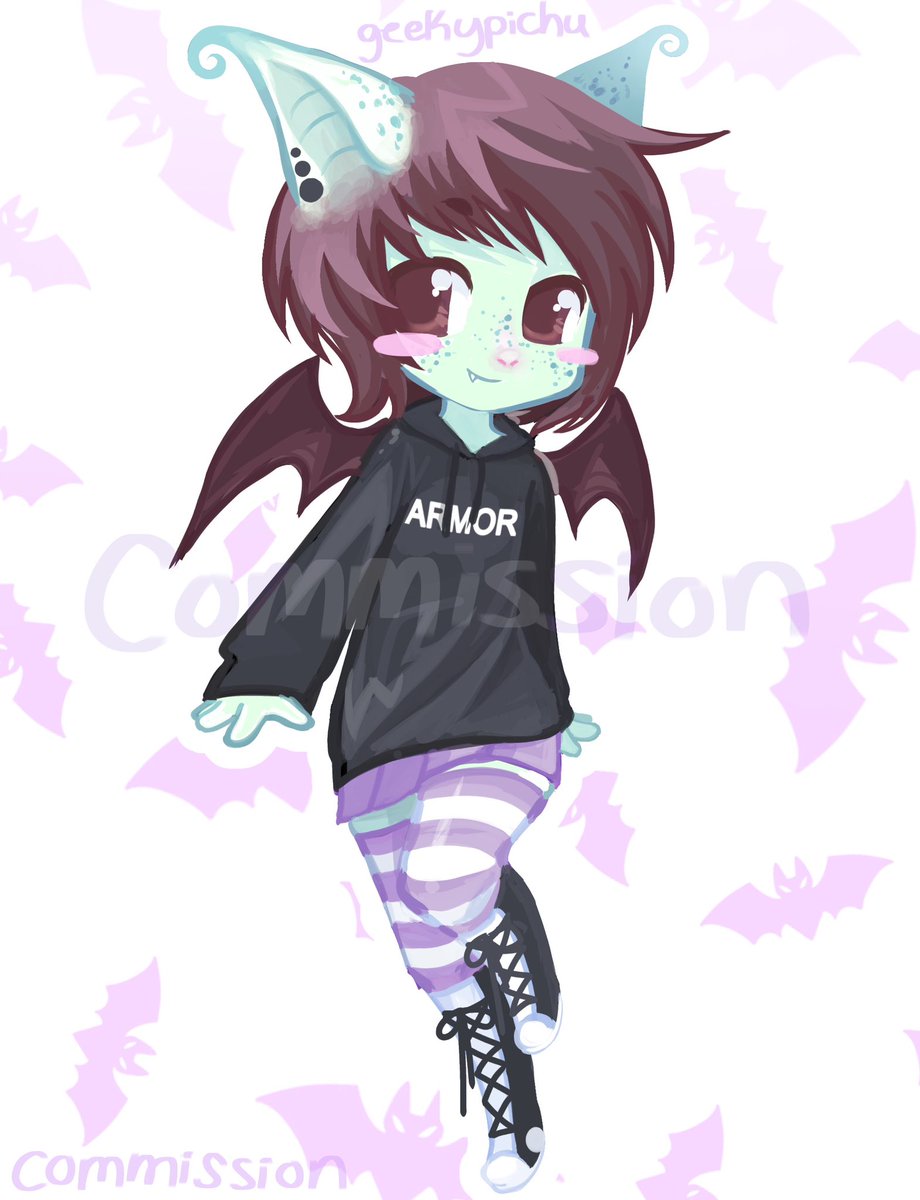 geekypichu's tweet image. commishion🦇