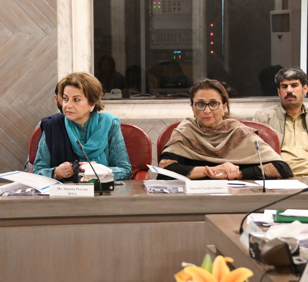 The National Assembly Special Committee on Gender Mainstreaming met today under the chairpersonship of Dr. Nafisa Shah, MNA at Parliament House, Islamabad.
<a href="/ShahNafisa/">Nafisa Shah</a>
#NACommittee