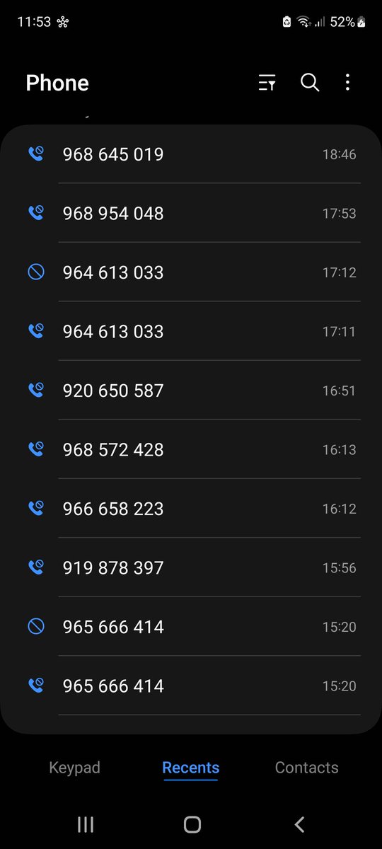 nanichanchis's tweet photo. @IndecopiOficial pueden hacer algo con las llamadas Spam? Es insoportable recibir 40 llamadas al día de diferentes empresas (BBVA, ONCOSALUD, CLARO, etc.) ofreciendo servicios, tarjetas y otras cosas que nunca he pedido ni me interesa. https://t.co/NmeJm1Z67j