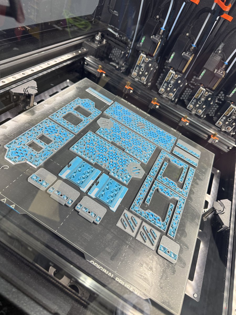 Ambrosia ASA from <a href="/West3DPrinting/">West3D Printing</a> is on sale for $16.10 a kg! I’m using it as the Main (Galactic Grey w/ sparkles!) &amp; Accent color of my next 2.4 (Terrestrial Blue). Check out this deal and more: west3d.com/MANDICREALLY (affiliate link)