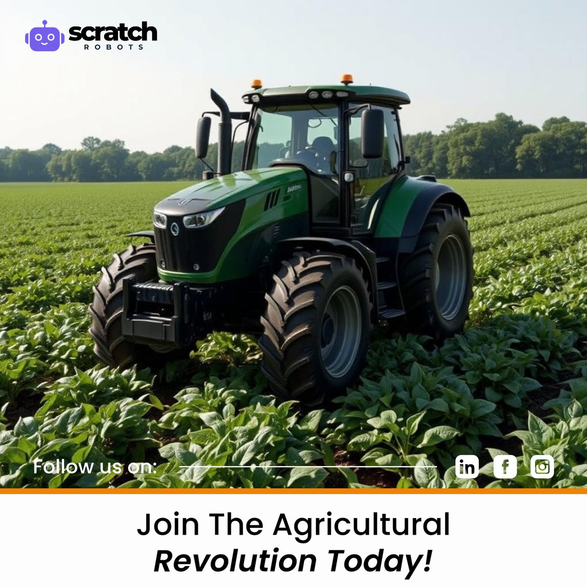 scratchrobots's tweet image. Discover how automation and precision farming are transforming sustainable agriculture! 🌱🤖🚜

#ScratchRobots #RoboticsEducation #STEMForKids #LearnToCode #BuildRobots #HandsOnSTEM #KidInventors #FutureEngineers #DIYRobotics #AIForTeens