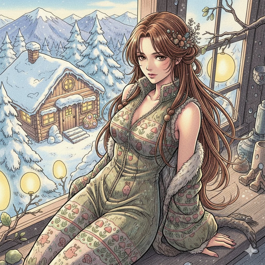 AI__PHY's tweet image. QT Your Mountain Cabin 
#AIart #GenerativeAI #digitalart