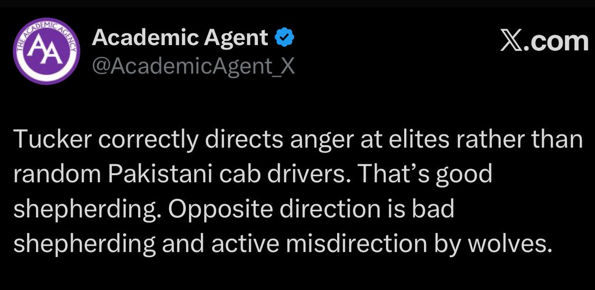 restoreorderusa's tweet image. Neema Parvini agrees with Tucker: Pakistani migrants are being treated unfairly. He seems to think you can’t oppose both foreign invaders and the elites importing them. (You can &amp;amp; should.) 

One wonders if he has a dog in the fight—they don’t call him Pakidemic Agent for nothing!