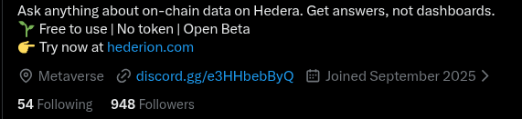 Hederion tweet media