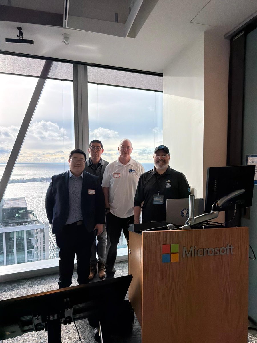 QueueAssociates's tweet image. 🙌Thrilled to have sponsored the @AICommEvent at @Microsoft HQ, Toronto! 

Our CTO Art Pugach, Director Lyon Wong &amp;amp; Sr. Consultant Jun Wang hosted a session on how @Microsoft365 @Copilot &amp;amp; agentic AI are transforming productivity.🤖 

#AI #MicrosoftCopilot #MicrosoftPartner