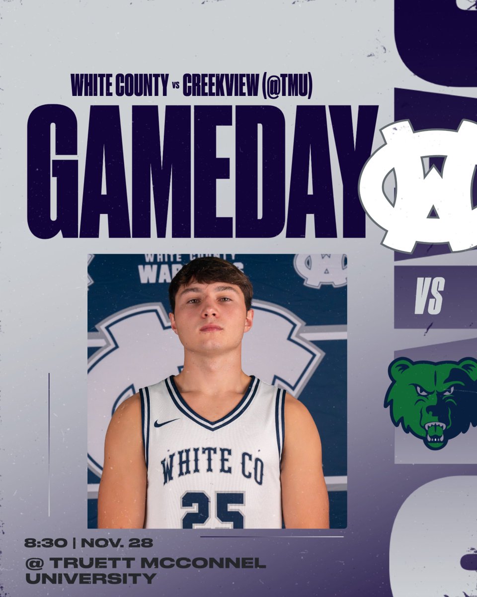 White County VS Creekview Round 2!
Location:  Truett McConnell University
Time:  8:30PM
<a href="/KyleSandy355/">Kyle Sandy</a> 
<a href="/whitecounty_hs/">White County High School</a> 
<a href="/WDUNSports/">AccessWDUN Sports</a> 
<a href="/northgareport/">Adrian | Ken</a> 
<a href="/SHReport/">SouthernHoopsReport</a>