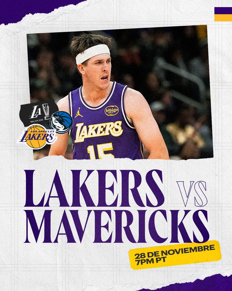 ¡Hoy jugamos!

📍: Los Angeles
⏰: 7PM PT