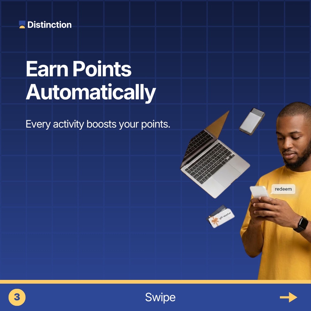 getDistinction's tweet image. Learning now comes with perks.

 Study → Earn → Redeem.

 Start now: dashboard.distinction.app/marketplace

 #DistinctionMarketplace #LearnAndEarn