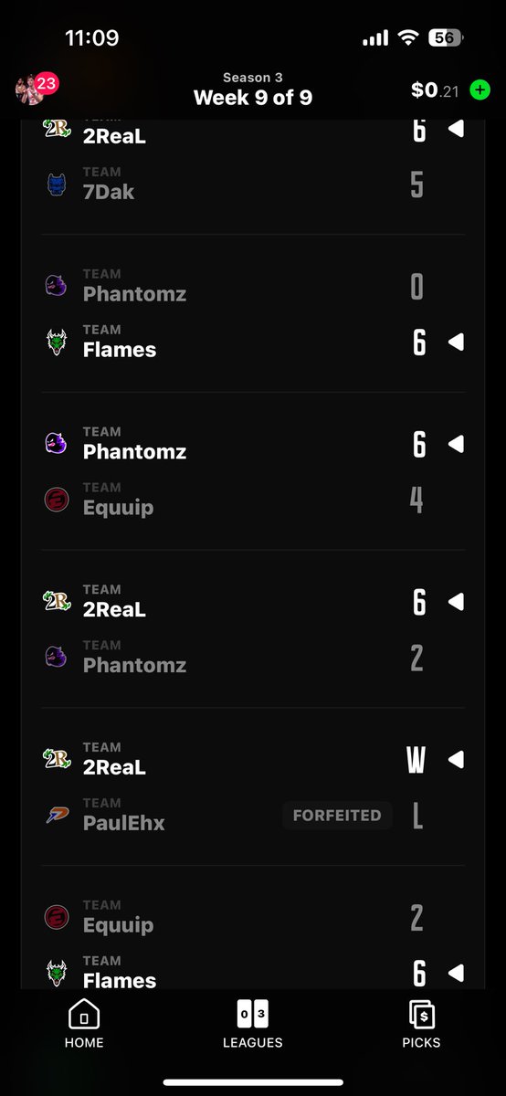 1v1Me's tweet image. Thursday 1v1Me Leagues Recap 📝

-  Team @Laboomcs has a night going 3-0 🔥

- Team @MG2ReaL &amp;amp; Team @Flames4K go perfect on the day 👌

- Team @SwagGodly_YT picks up 3 big wins 👀

- @ItsMeDignity gets 2 huge wins to get himself back in the playoff race 😤