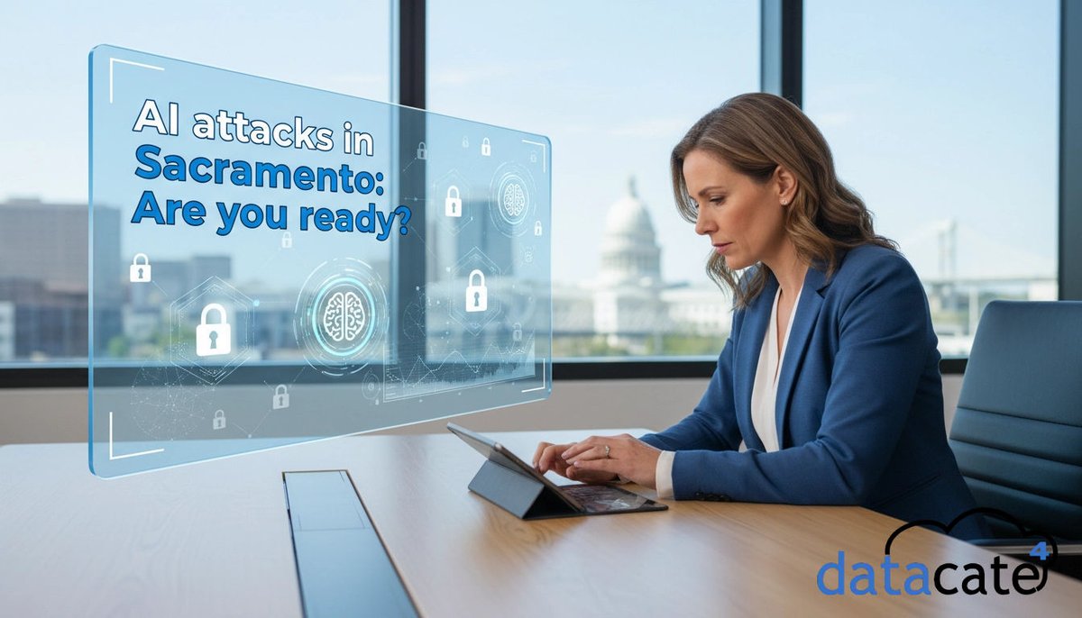 Datacate_Inc's tweet image. Sacramento small businesses are being hit hard by AI-powered cyberattacks in 2025. Rapid growth + tech gaps = prime targets. Datacate’s local IT helps protect you. Ready to fight back? #Sacramento #CyberSecurity #SmallBusiness
