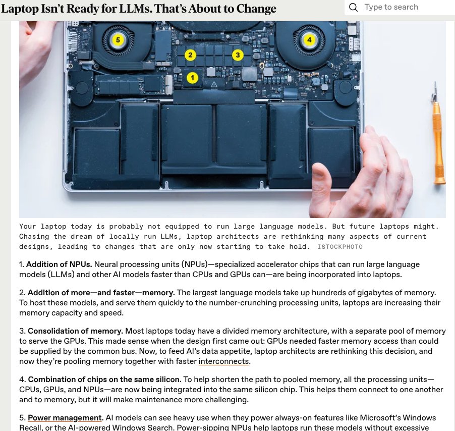 GlobalGreenGame's tweet image. Run #AI Models Locally: New Laptop #LLM Era  - IEEE Spectrum spectrum.ieee.org/ai-models-loca…