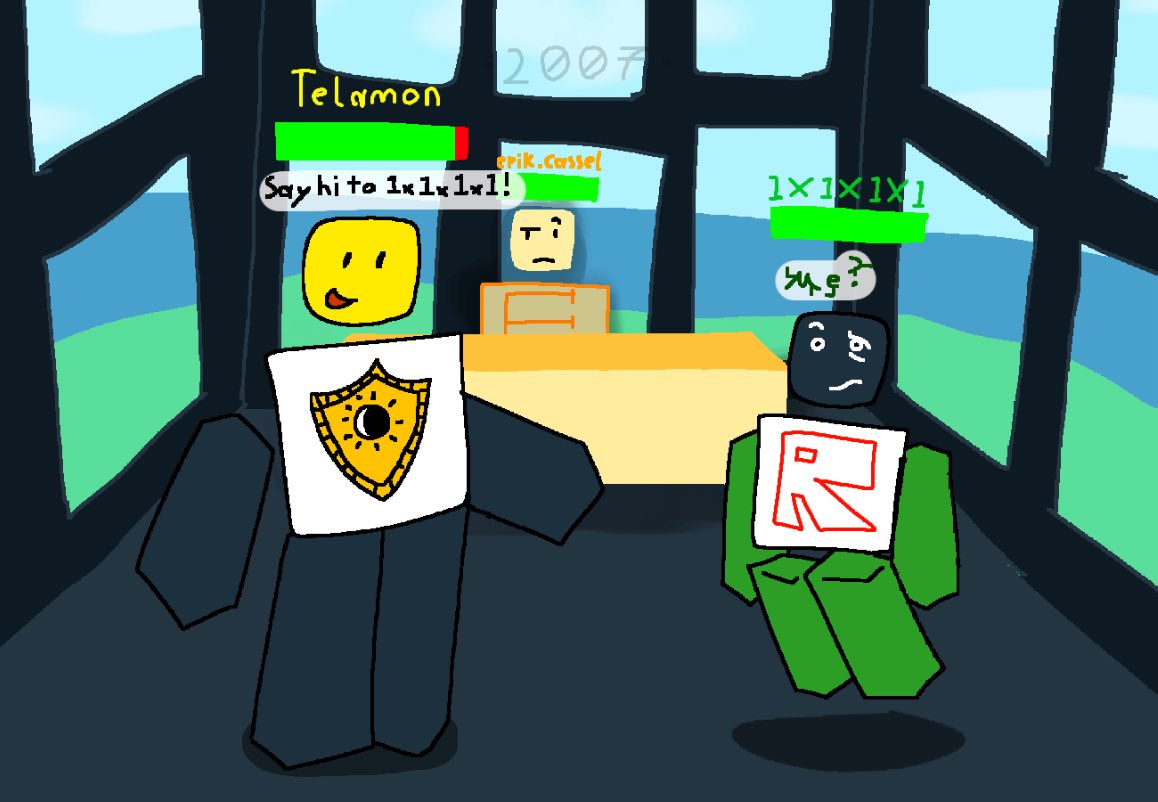 IkerKyoV1's tweet image. hi #roblox #robloxart #1x1x1x1 #telamon