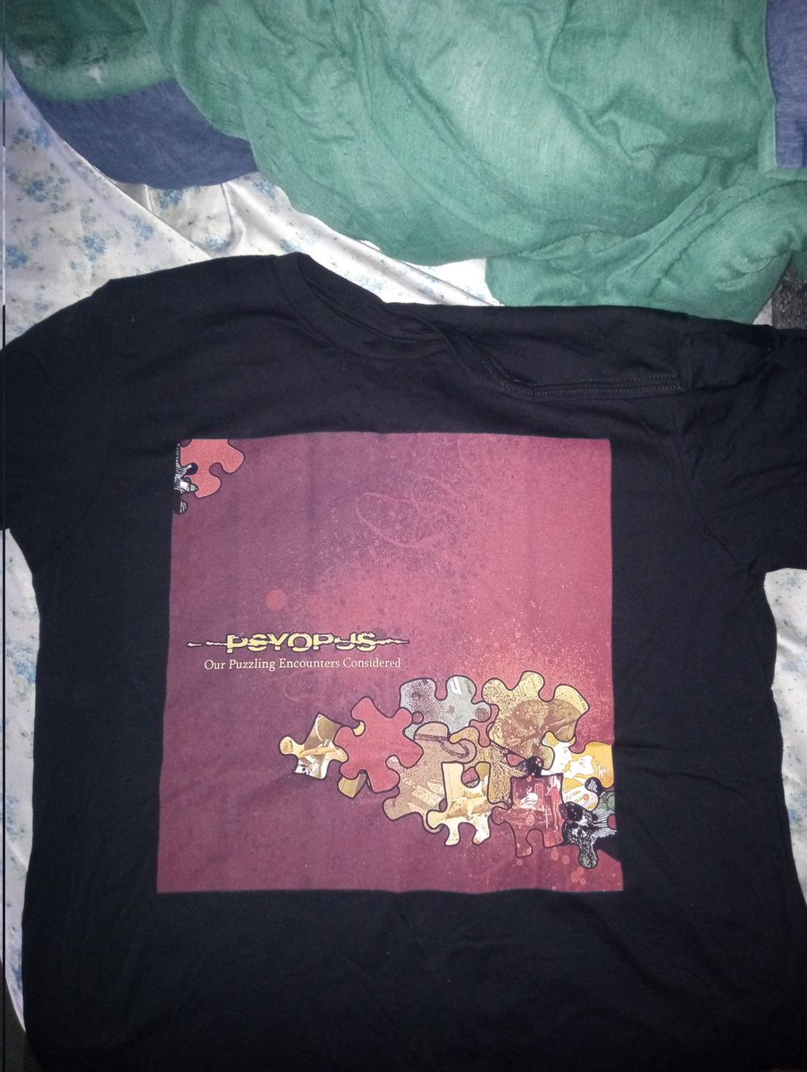 nbajamband's tweet image. New shirt day. I really miss this band #psyopus #ourpuzzlingencountersconsidered #mathcore #tech #metal