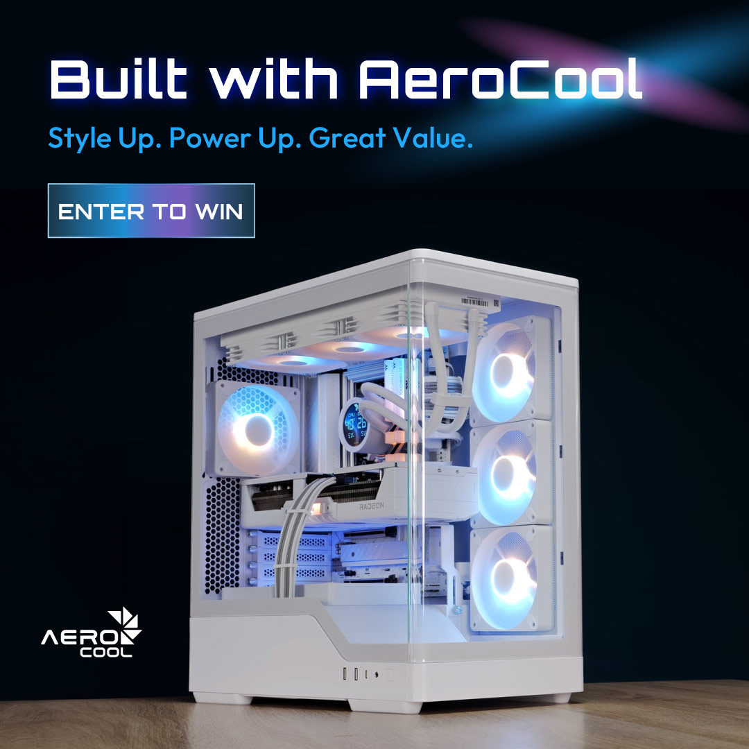 AerocoolGlobal's tweet image. 🔧 Check out @RonaldBodinger white AeroCool P500A build with Abyss L360R Digi AIO + PREMIER G1 PSU. 🌟 
Win your own P500A in the Fresh Builds Giveaway! 👉 swiy.co/AeroCool-fresh… 

#AeroCool #FreshBuildsCoolDeals #PCBuild #Giveaway