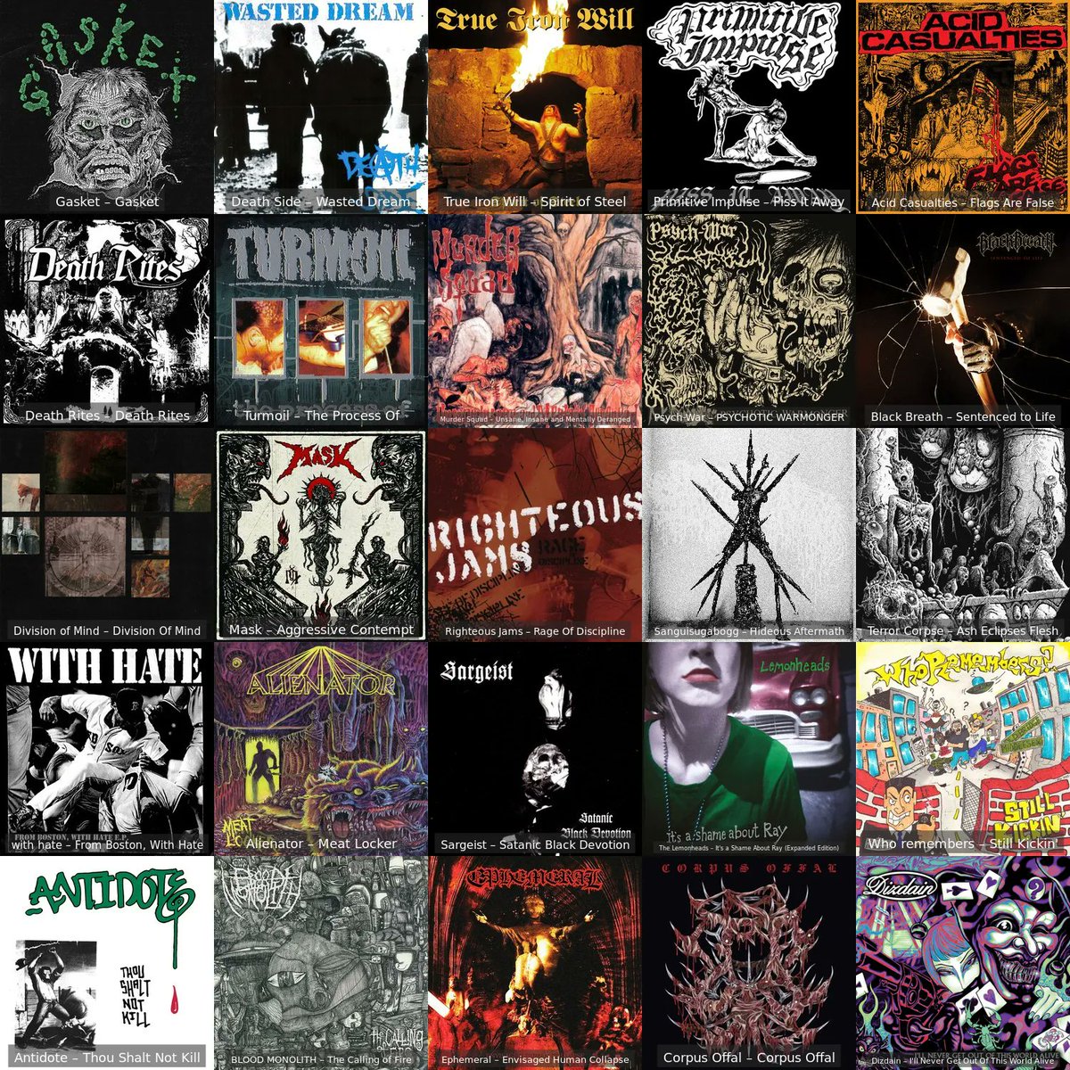 Music i shoved up my ear hole this week