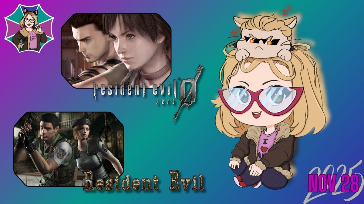 Goooood Timezone, Runnin' Cats! 🥳

Bonus stream on this lovely Friday means more RE Story Run!!! 🙌 Finishing RE0 today and starting REmake💃

I'll start around 12:30 (moving a little slow today)✨Hope to see you there🥰
twitch.tv/RenRenBen
youtube.com/@RenRenBen