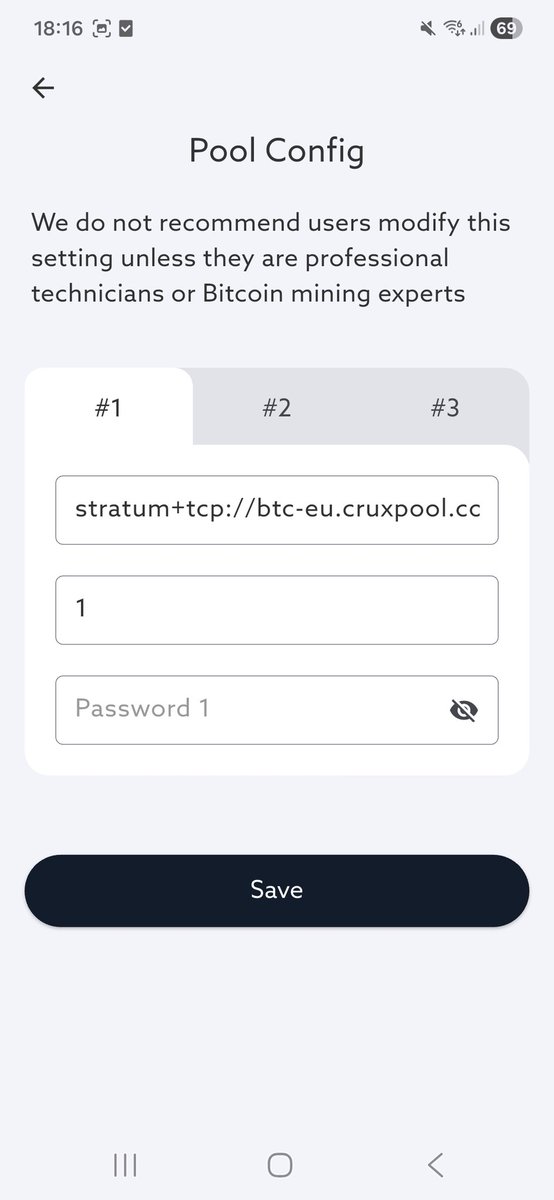 Je viens d acheter un Avalon S3, j ai rentré la pool, mais a aucun moment j ai rentré mon adresse BTC, c est ou que ca se passe ?