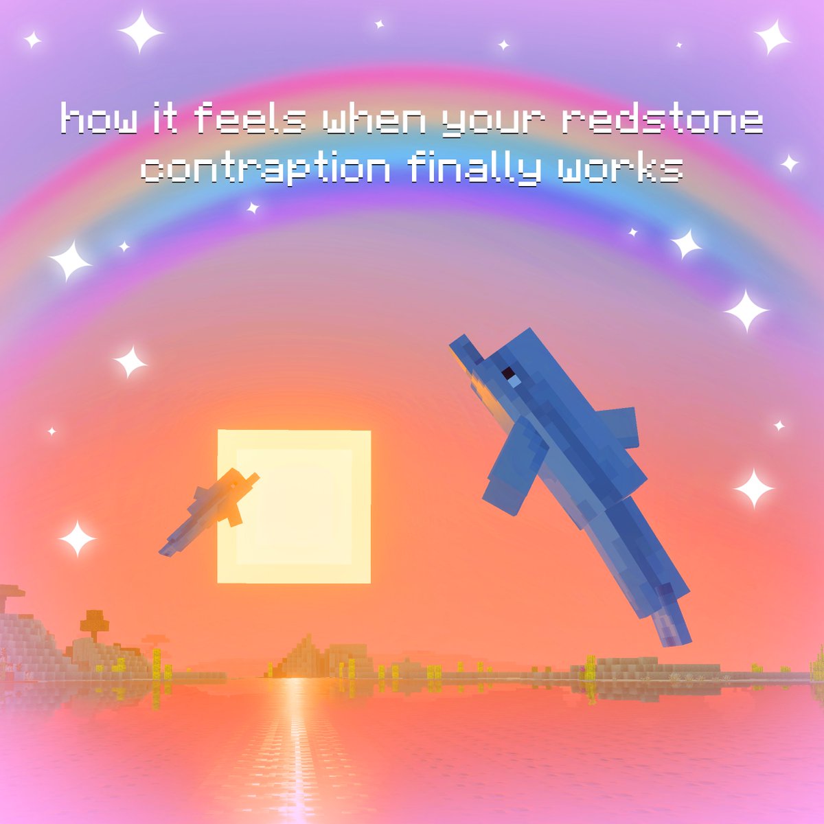 Minecraft tweet media