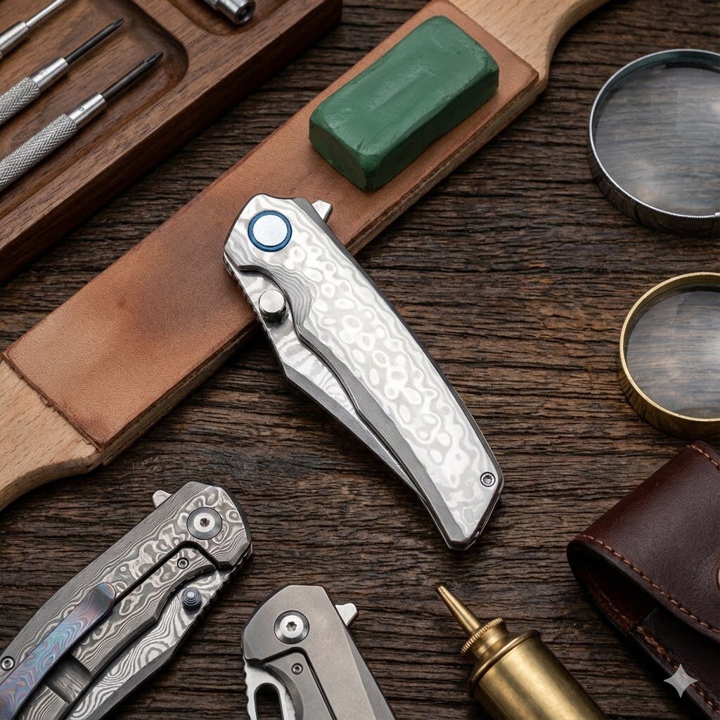 YSL_222's tweet image. The VORIXN KB032 isn&apos;t just a tool; it&apos;s a mesmerizing piece of pocket art. With its stunning polished finish and flawless mechanics, it reflects nothing but perfection.

Own the brilliance: vorixn.com/products/vorix…

#VORIXN #PocketArt #EDC #Shiny #KnifeCommunity